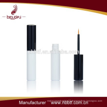 black & silver color high quality long lasting waterproof plastic eyeliner bottle